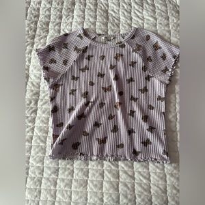 Purple Butterfly shirt